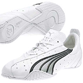 Puma Mens Asana Lace FS - White/Metallic Silver /Black.