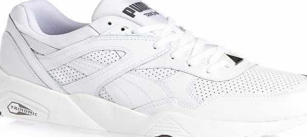 Puma Mens Puma R698 Trainers - White-white-steel Gray