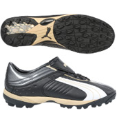 Puma Mens - Veneno TT Turf - Black/White/Gold.