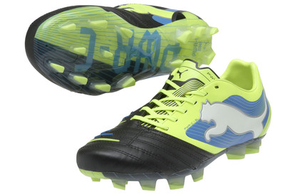 Puma PowerCat 1 SL FG Football Boots Black/Fluo