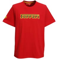 Scuderia Ferrari Wording T-Shirt - GT Red.