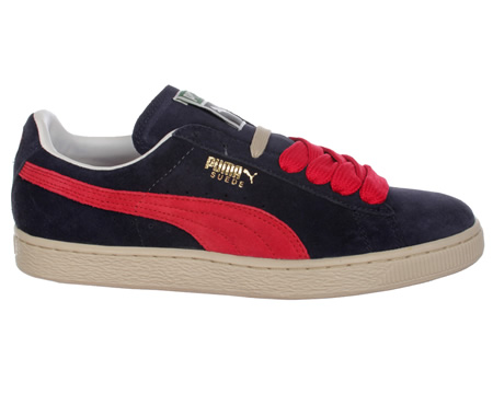 Puma Suede Classic Blue/Red Trainers