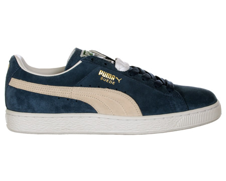 Puma Suede Classic Blue/White Trainers