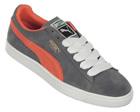 Suede Classic Grey/Orange Trainers