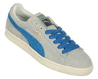 Suede Vintage Grey/Blue Trainers