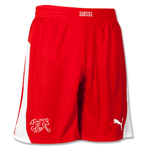 Puma Switzerland Home Shorts 2014 2015