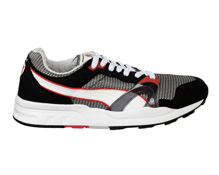 Trinomic XT 1 Plus Black/White Mesh Trainers