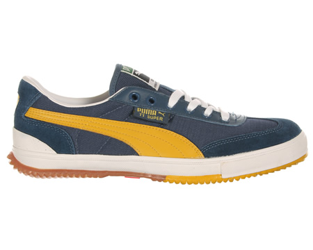 TT Super CC Navy/Yellow Mesh Trainers