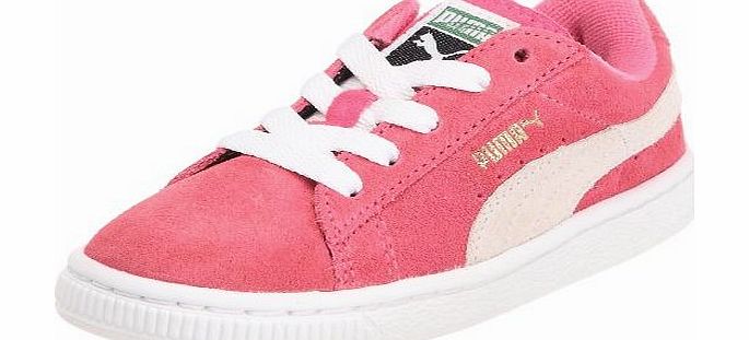 Puma Unisex-Infants Suede Classic Pink Trainers 353636-04 8 Infants UK, 25 EU