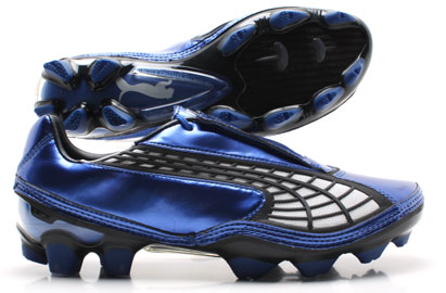 Puma V1-10 FG Football Boots Blue/White