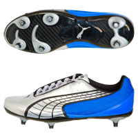 Puma V5.10 SG Football Boots - Royal/Silver/Black.