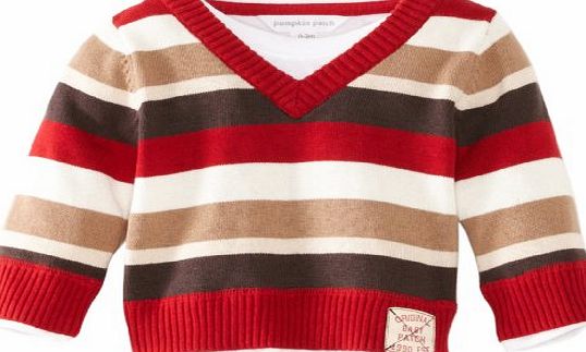 Pumpkin Patch W3BB30007 Baby Boys Jumper Chestnut 0-3 Months