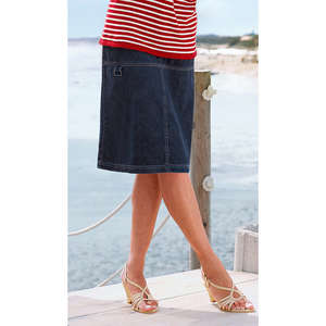 Pure Cotton Denim Skirt