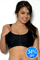 H IMPACT SPORTS BRA BLACK