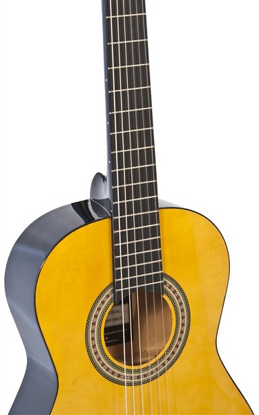 Pure Tone Kids Childrens Acoustic Guitar - Natural