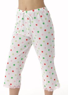 Polka Dot capri pant