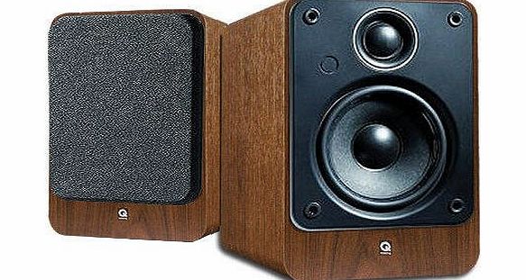 Q ACOUSTICS  2010i Award Winning Bookshelf Speakers in Walnut