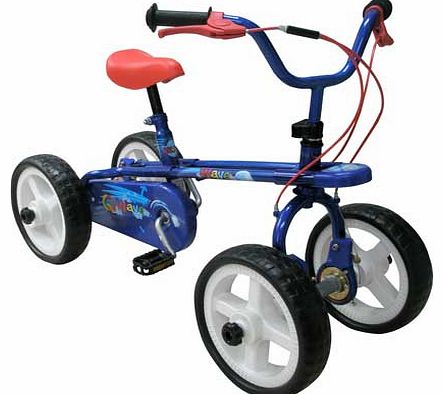 Qbyke Quadrabyke Ice Unisex 3 in 1 Bike - Blue