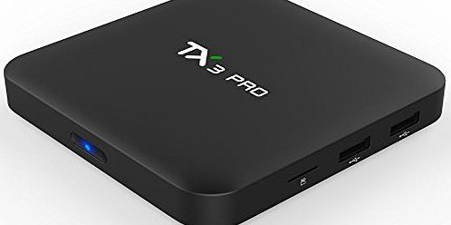 QcoQce TX3 PRO Android 6.0 Marshmallow Amlogic S905X VP9 HDR 4K H.265 64BIT TV BOX DLNA Miracast Wifi LAN Google 4K Streaming Media Player