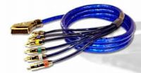 AV29 Silver Reference Sqart - 6 RCA to Scart ( AV2910 ) - 3 Metre