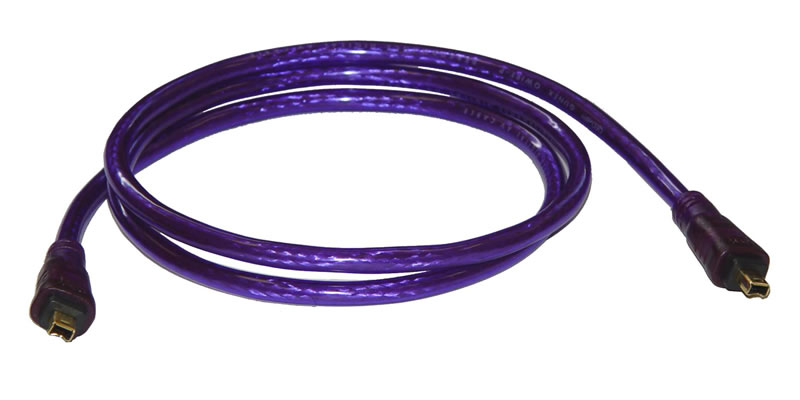 QED I-QWIRE44/3 FireWire (4 Pin-4 Pin) 3 Metre