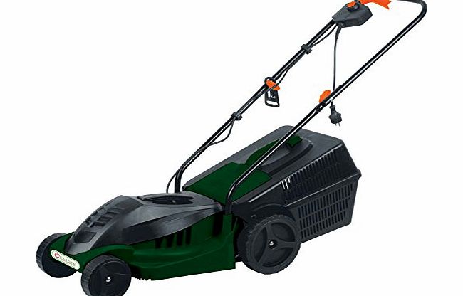 QGarden Q Garden QGERM12 12.5-inch Electric Lawnmower - Green/ Black