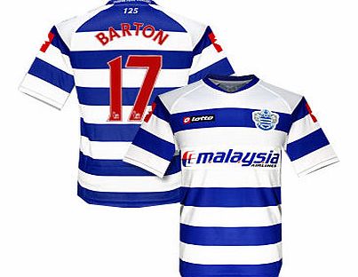 QPR Lotto 2011-12 QPR Home Football Shirt (Barton 17)