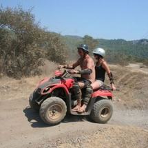 Biking in Patara from Kalkan - Double Quad