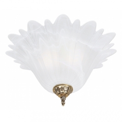 Quality Lighting Natasha Medium 2 Light Flush Ceiling Light in