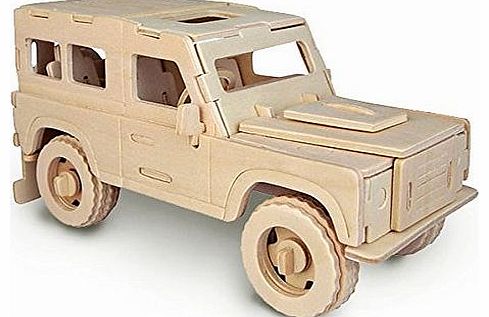 Land Rover - QUAY Woodcraft Construction Kit FSC