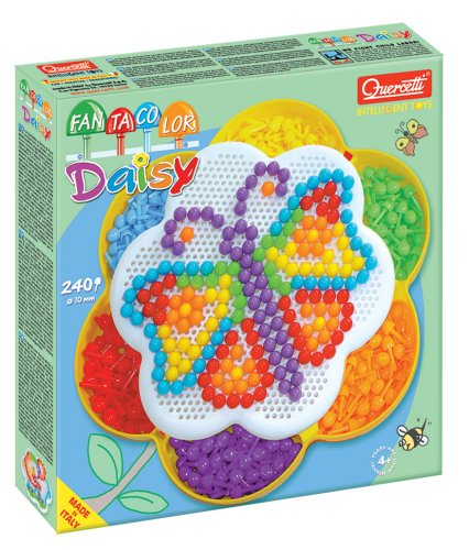 Quercetti Fantacolour Daisy 240pc*10mm Pegs