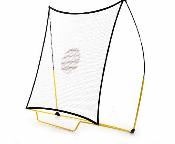 QuickPlay Spot Rebounder - Yellow, 7x7 Ft