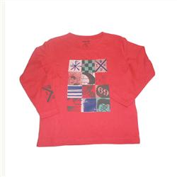 Boys Daggers LS T-Shirt - Redstone