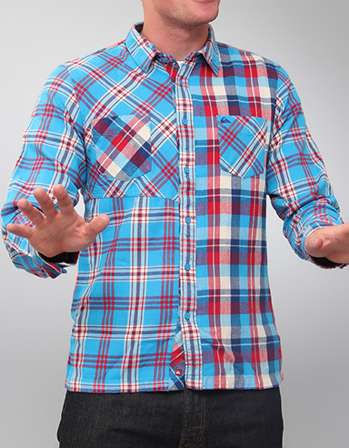 Alivio Flannel shirt - Azul Blue