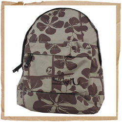 Basic Flower Back Pack Yucca Green