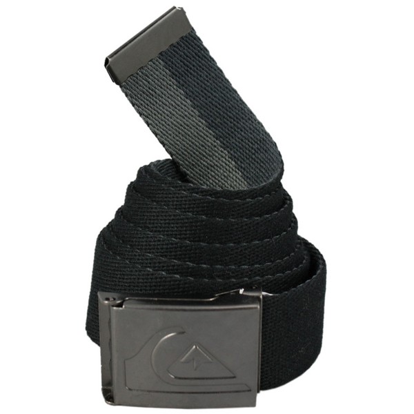 Black Let It Fall Reversible Belt by