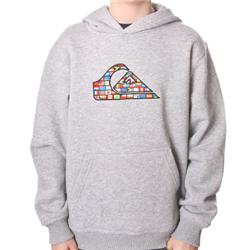 Boys Flag Hoody - Grey Heather