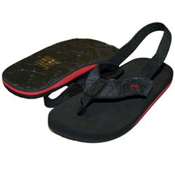 quiksilver Boys Little Organica Flip Flops - Black