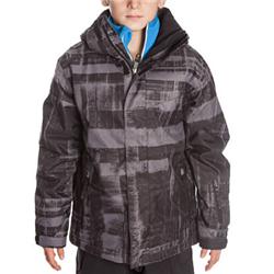 Quiksilver Boys Next Mission Snow Jacket - BlurPld