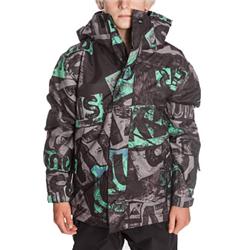 Quiksilver Boys Next Mission Snow Jacket - StainGr