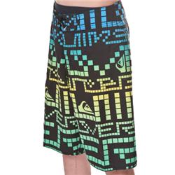 quiksilver Boys Pixelator Youth Board Shorts-Black