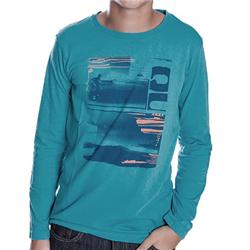 Boys Prime T-Shirt - Teal Blue