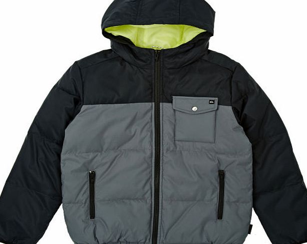 Boys Quiksilver Baran Youth Jacket - Dark