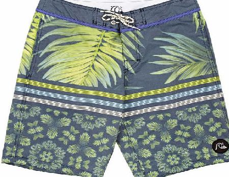 Quiksilver Boys Quiksilver Deep Jungle Youth Board Shorts