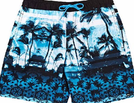 Quiksilver Boys Quiksilver Photo Youth Board Shorts -