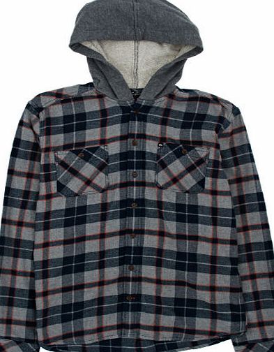 Quiksilver Boys Quiksilver Puffer Youth Hooded Shirt -