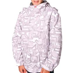 Boys Wintry Storm Snow Jacket - White