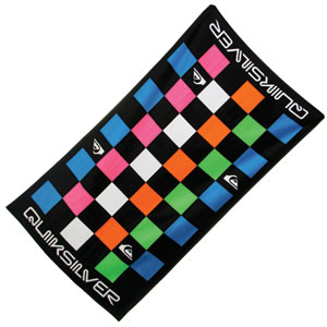 Camera High Beach towel - Black/Multi