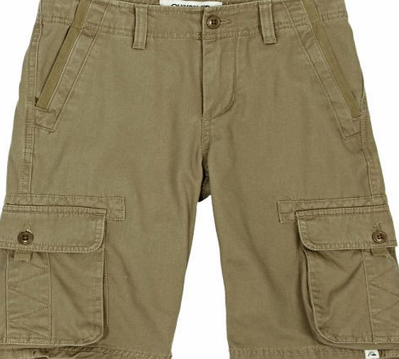 Quiksilver Deluxe Boy Cargo Shorts - Elmwood