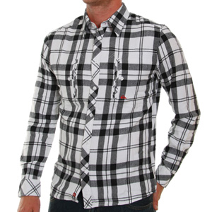 Hilmar Flannel shirt - White